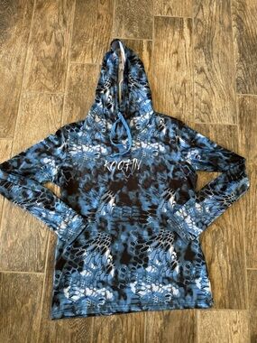 Koofin Gear Blue Camo Hooded Pullover